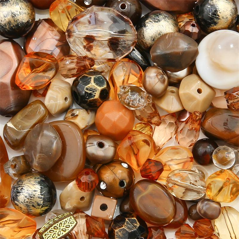 Винтажная барочная акриловая бусина в глухой коробке: Аксессуары для ожерелий и кулонов своими руками