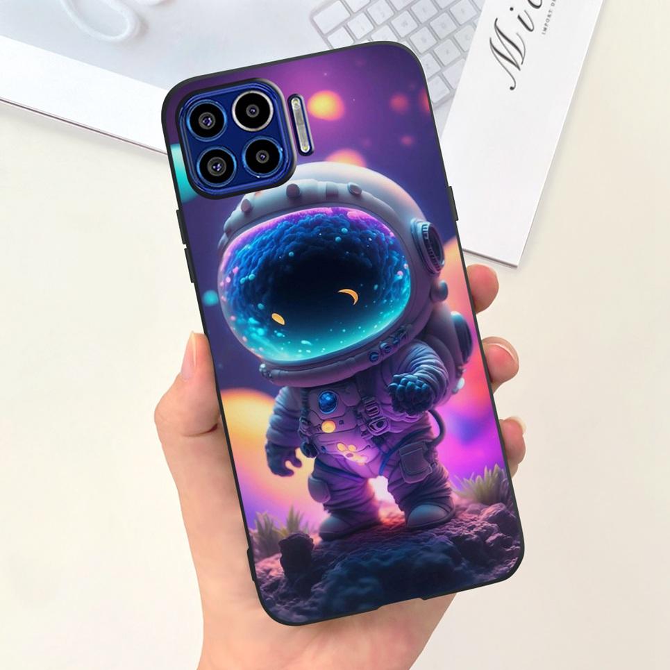 Для Motorola One Vision One Macro Чехол Милый Модный Девчачий Мультяшная Раскраска Funda Etui Для Motorola One 5G Мягкий ТПУ Силиконовый Чехол