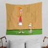 PPhineas And FFerb Cartoon Tapestry Wall Hanging Tapestry Art Deco Blanket Curtain Hanging At Home Bedroom Living Room Decor