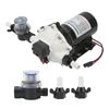 12V Self Priming Diaphragm Pump High Flow 5.0GPM 60PSI Efficient Water Pump for RV Yacht
