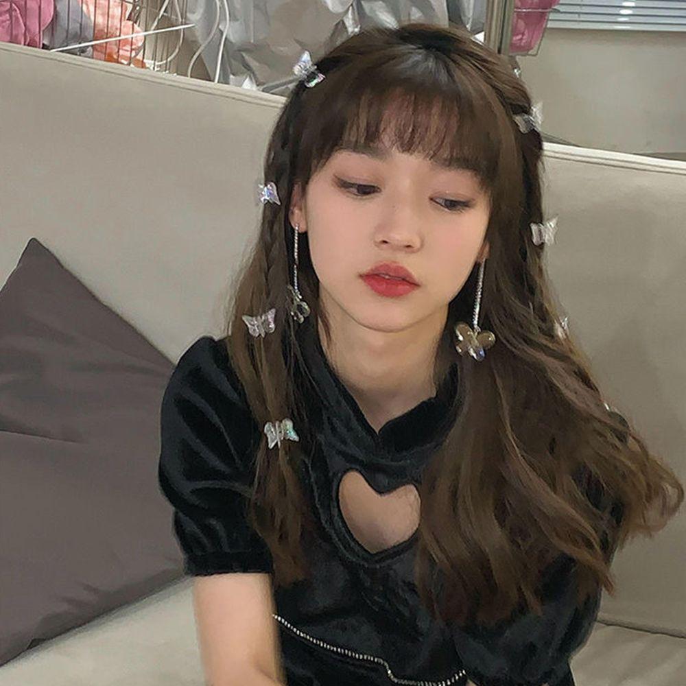 Color Resin Transparent Hair Claw Small Side Clip Women Hair Accessories Korean Style Hair Clip