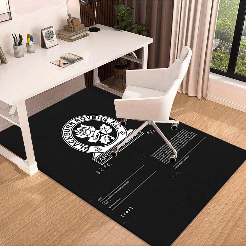 Blackburn Rovers Area Rug for Office, Chair Rug, Decorative Carpet Livingroom Mat, Large Size Fan gifts Christmas gifts