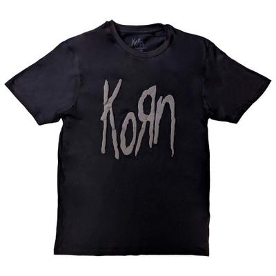 Хлопковая футболка высокого качества с логотипом унисекс Korn для взрослых