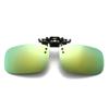 Rimless Flip Up Clip On Sunglasses Men Women Polarized Driving Fishing Cycling Night Vision Glasses Clip On Eyeglasses