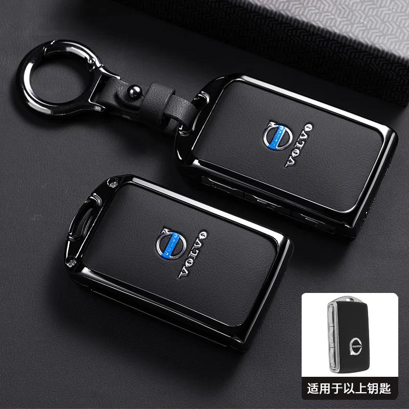 Эмблемы 2026 Новые Для Volvo Для Volvo XC60 XC40 XC90 S90 V60 S60 V90 C40 Polestar 1 Polestar 2 Сплав Цинка Кожа Автомобильный Пульт Смарт FE3