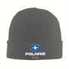 Логотип Polaris Теплая вязаная шапка Хип-хоп шапка-боне Осенне-зимняя уличная шапка-бини для мужчин женщин взрослых