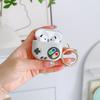 For AirPods 4 Silicone Case Game Console Shape Wireless Earbuds Shell with Hook