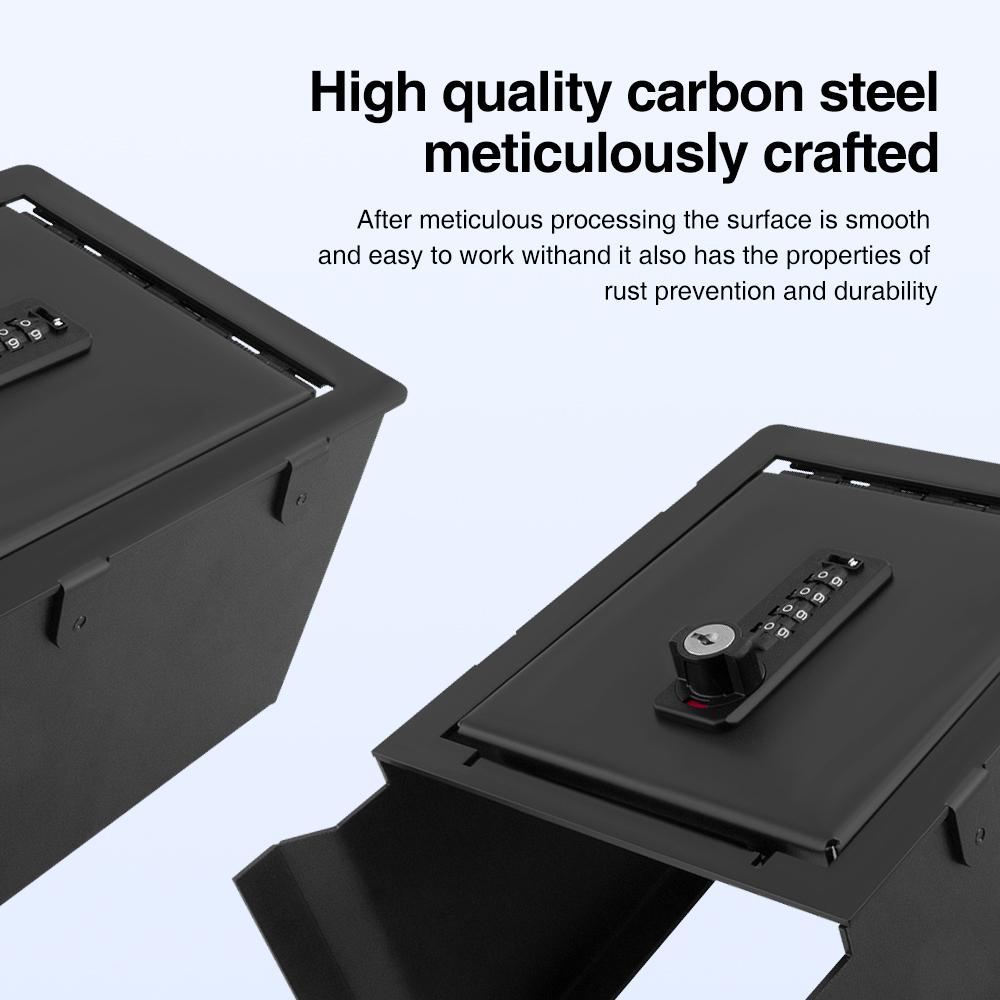 Fit For Tesla Model 3 Highland Model Y Juniper Model Y L 2025 Armrest Password Storage Box Accessories Center Console Lock Box
