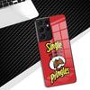 Модный Чехол для Телефона с Принтом Чипсов P-Pringles для Samsung S26 S25 Edge Ultra 23 22 21 20 Ultra Plus S24 Fe Стеклянное Покрытие