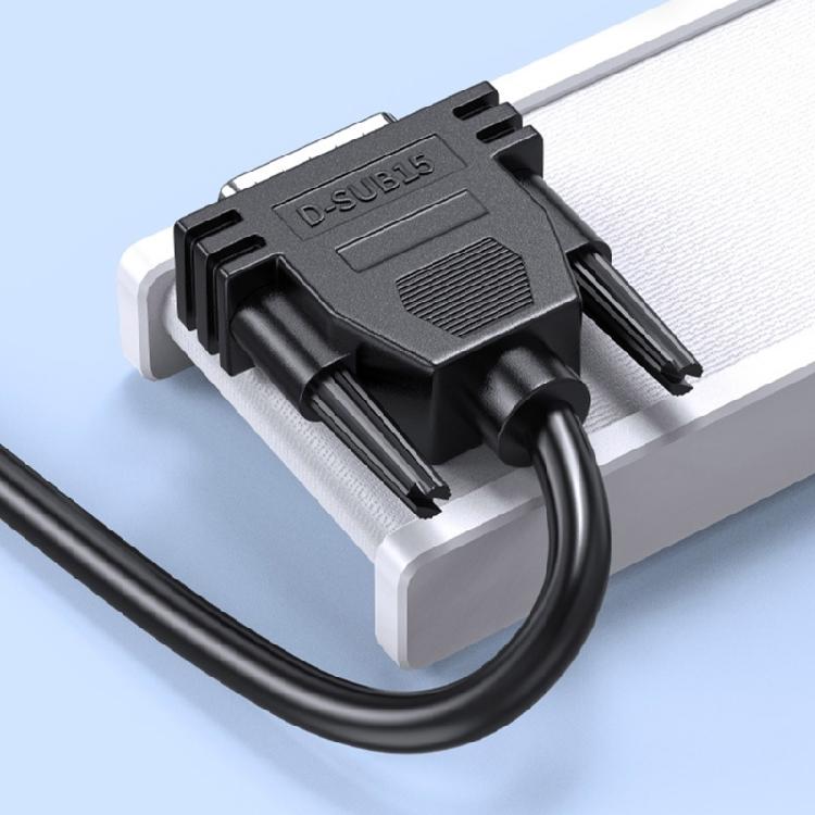 Кабель DB15 DB15 Female to Male Кабель для передачи данных Двойное экранирование Металлическая оплетка и защита из алюминиевой фольги