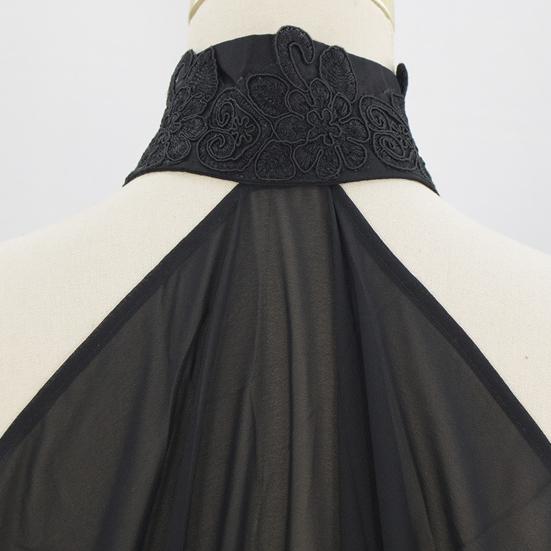 Halter Shawl Solid Color Breathable Off Shoulder Cloak Bright Color