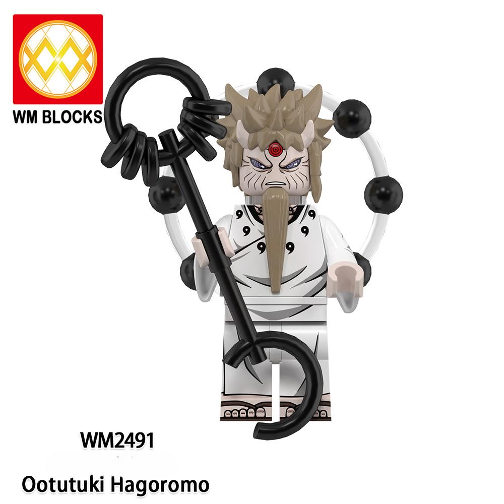 WM6155 Аниме Серия Кирпичи Части Строительный Блок Взрослые Фигурки Аксессуары Набор Игрушки Для Детей