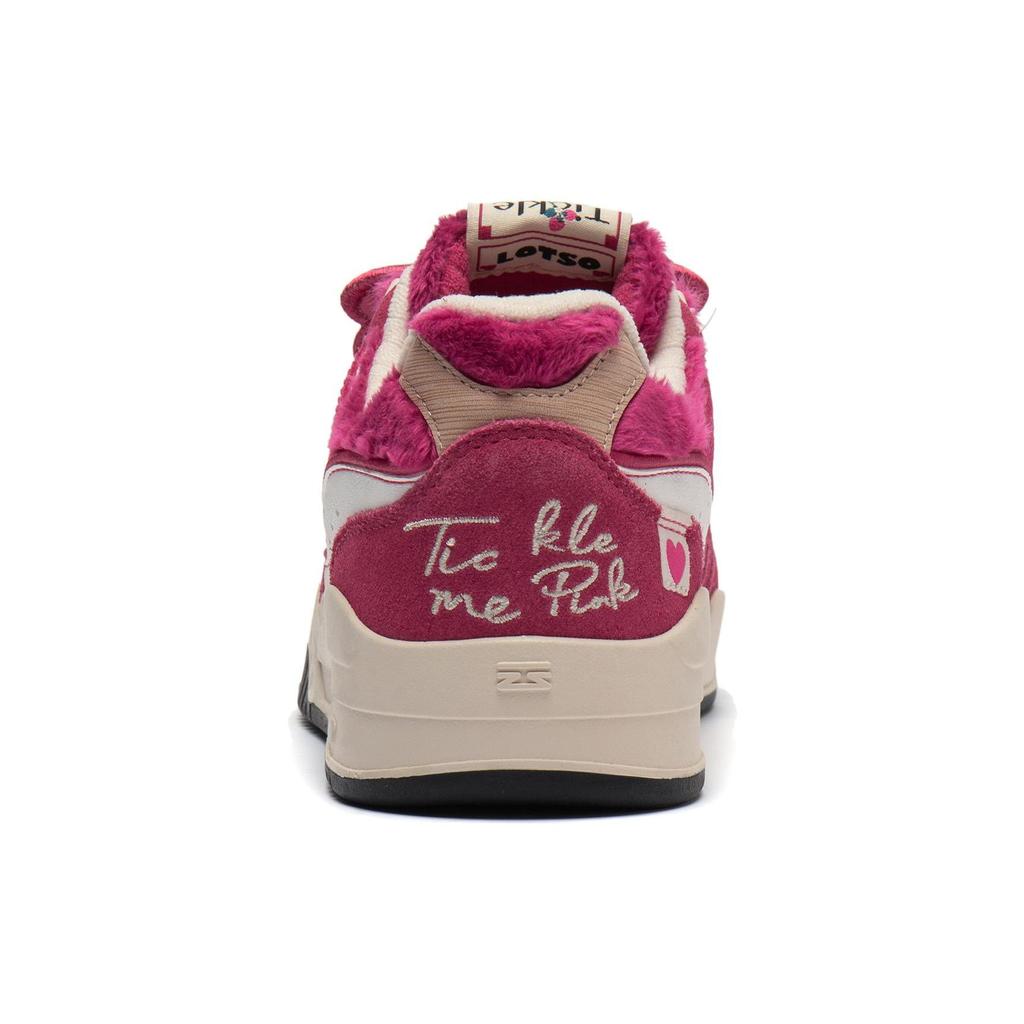 Li Ning Moon White Strawberry Bear удобные универсальные толстые подошвы увеличивающие высоту амортизирующие легкие низкие кроссовки для скейтбординга AGCT416-5