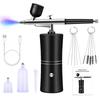 Electric Spray Gun and Airbrush Kit for Model Painting, Acrylic Paint, Figure Coloring, Nail Art Spraying