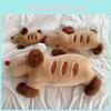 Adorable Baguette Dog Plush Toy Soft Stuffed Animal Doll For Kids Gift