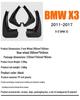 Мягкие резиновые брызговики для BMW X3 (2011-2017 гг.)