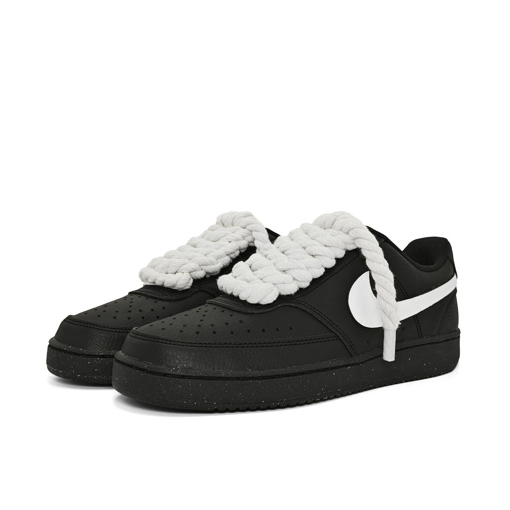 Nike Court Vision White Lone Shadow Slip Resistant, Abrasion Resistant, Lightweight Low top Skateboard Shoes Unisex DH2987-002(Team275-)