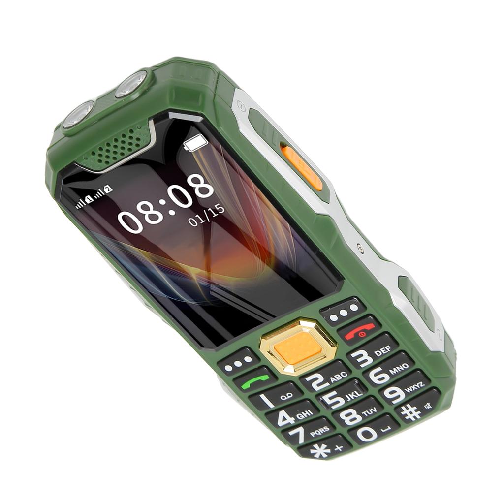 Сотовый телефон Big Button 2G Senior с двумя SIM-картами 2400 мАч, разблокированный сотовый телефон для пожилых людей
