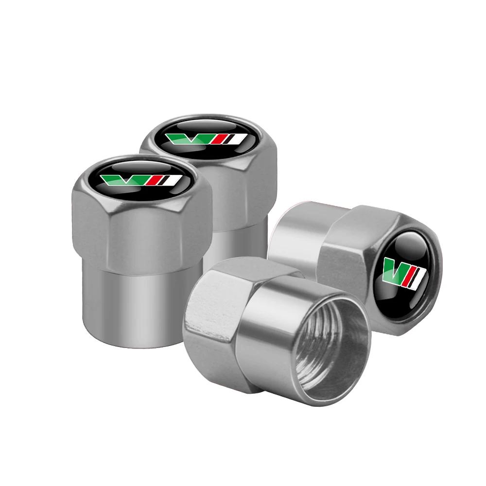2025 Новые 4 шт. Металлические Колпачки Клапанов Колес Автомобиля Чехлы на Штоки Аксессуары Для Skoda S Kodiaq Octavia A5 2 3 Yeti Karoq Rapid Fa