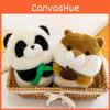 Panda Cute Cartoon Mouse Hamster Adorable Plush Toys Dolls Girls Kids Gifts