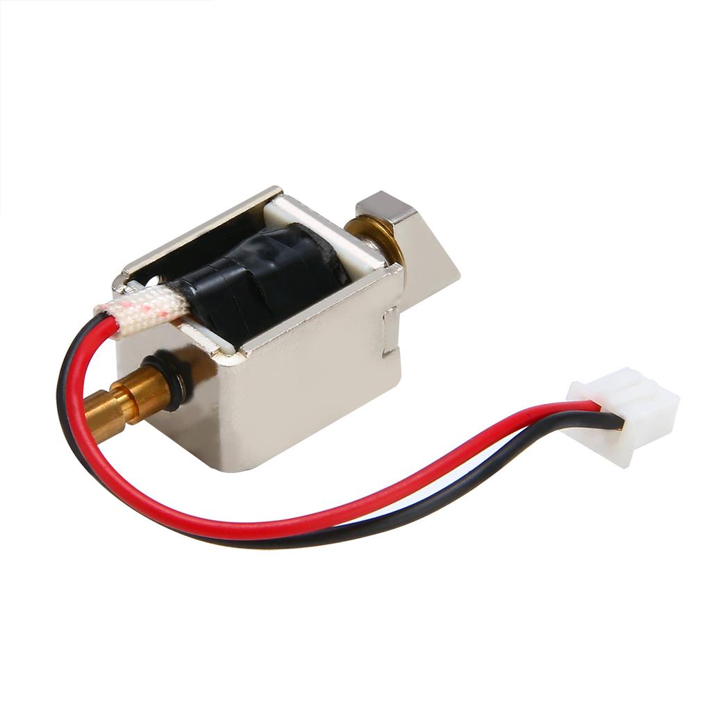 Новый электромагнитный замок постоянного тока 12 В 0,5 А, двухтактный цилиндрический замок для шкафа