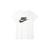 Nike Sportswear Essentials Letter Logo Crew Neck T-Shirt Women Tops White DV6095-100