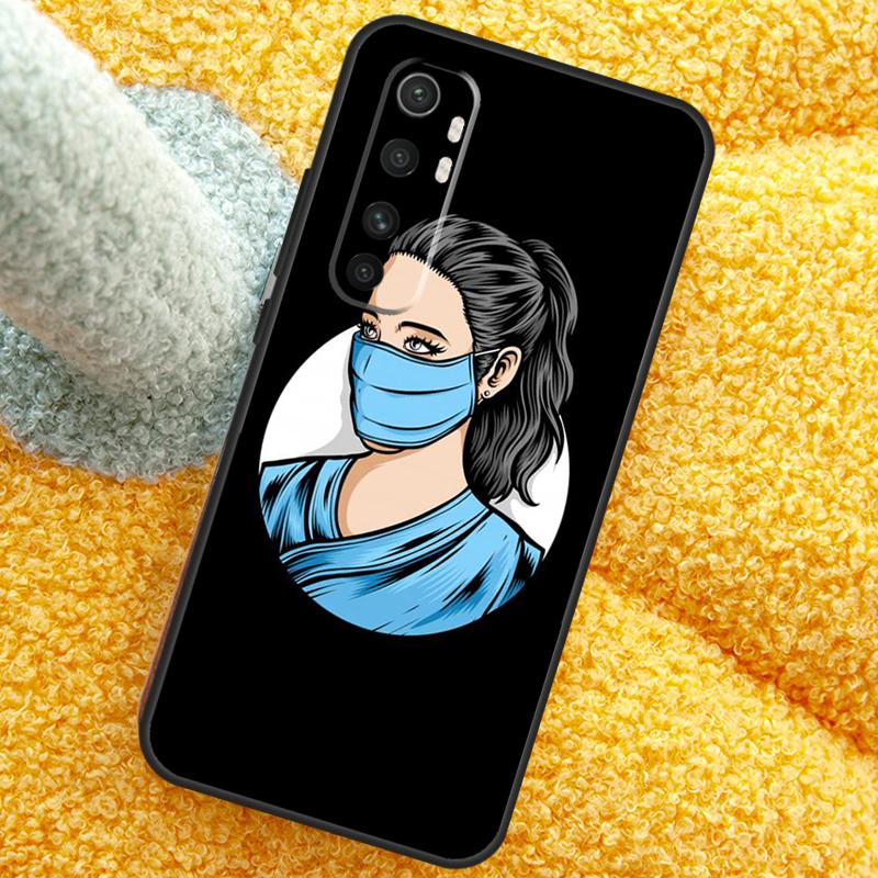 Мультяшный чехол с изображением врача, медсестры и лекарств для Xiaomi 15 Ultra 14 13T 14T 15T 17 Pro Max Чехол для POCO X7 Pro X5 X6 F5 F6 F7 F8