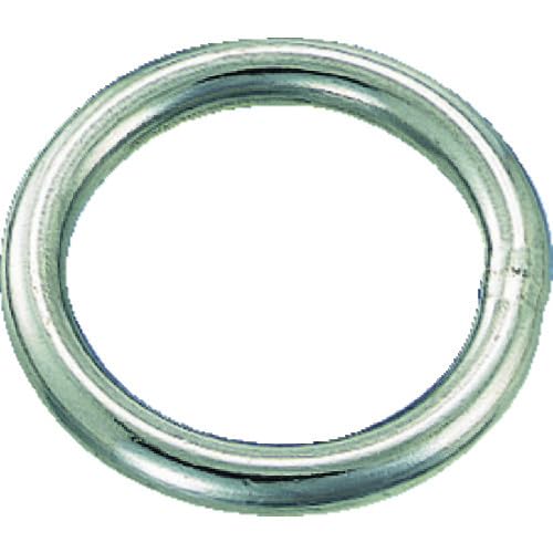 TRUSCO Stainless Steel Round Link Wire Diameter 4mm Inner Diameter 35mm TMR-4-35