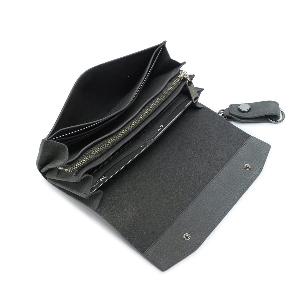 C-FOLK LONG WALLET Travel Wallet, Gray