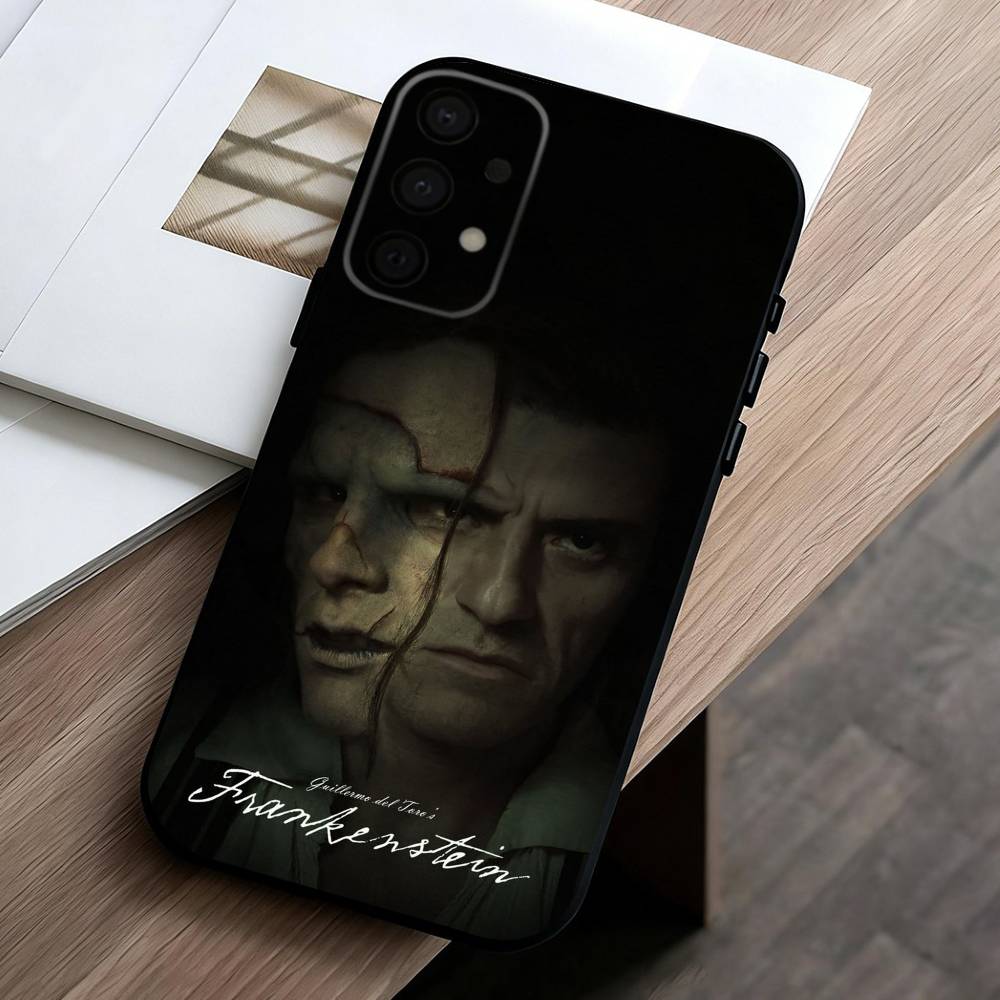 F-Frankenstein guillermo del T-toro-O phone Case For Samsung Galaxy A73,A72,A71,A70,A53,A52,A51,Others Soft Black Shell