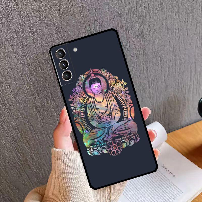 Психоделический чехол для телефона с изображением Будды Гаутамы для Samsung Galaxy S24 S26 Ultra S20 S21 S22 S23 S25 Plus S10 S24 S25 FE