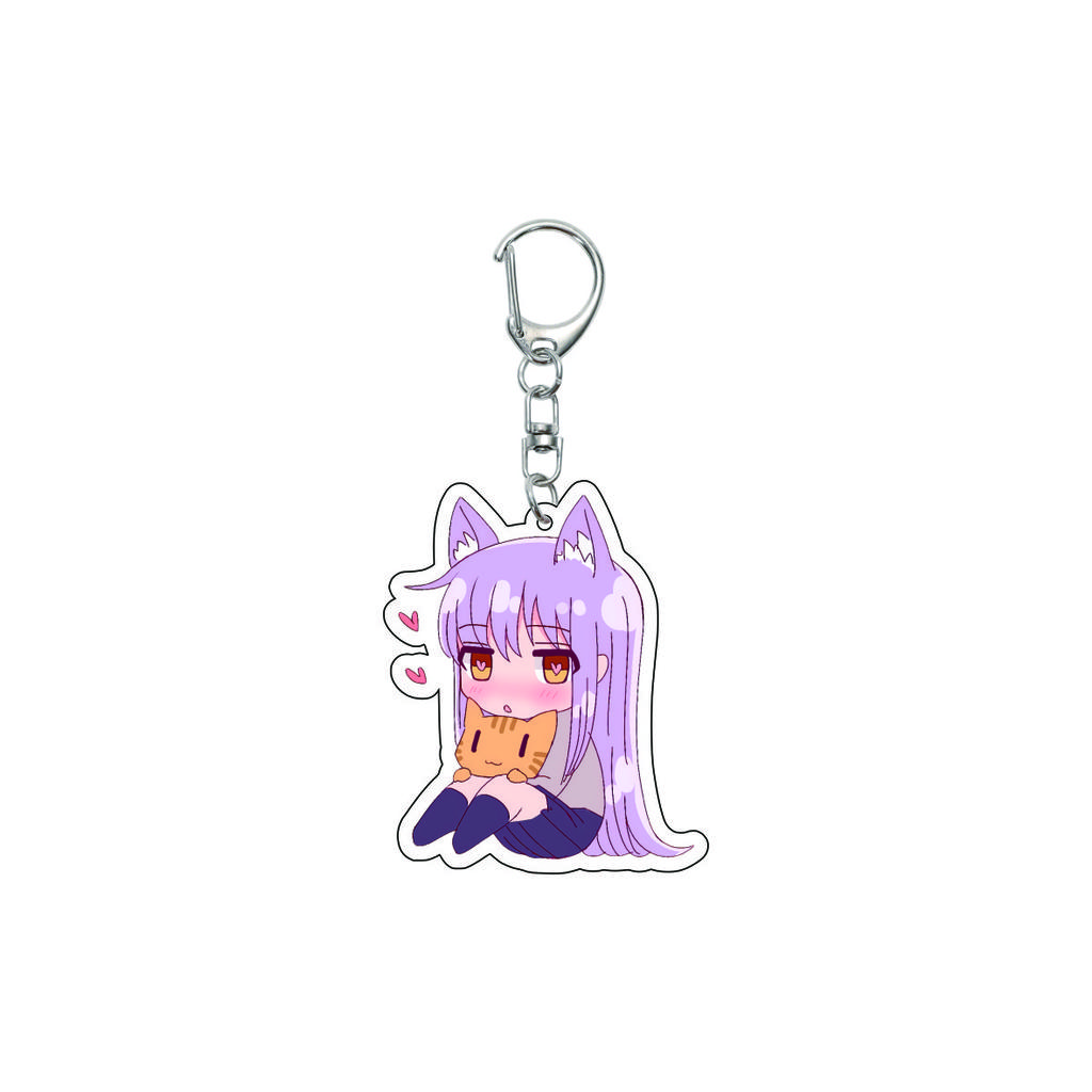 55MM Аниме banG Dream Брелок Тояма Касуми/Сая Ямабуки/Ханазоно Таэ Брелок Акриловая Модель Пластина Рождественские Подарки