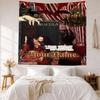 Gothic Illustrations Custom Your Name Wall Decor Tapestry Art For Pet Memorial Birthdaywedding Party Backdrop Family Gift