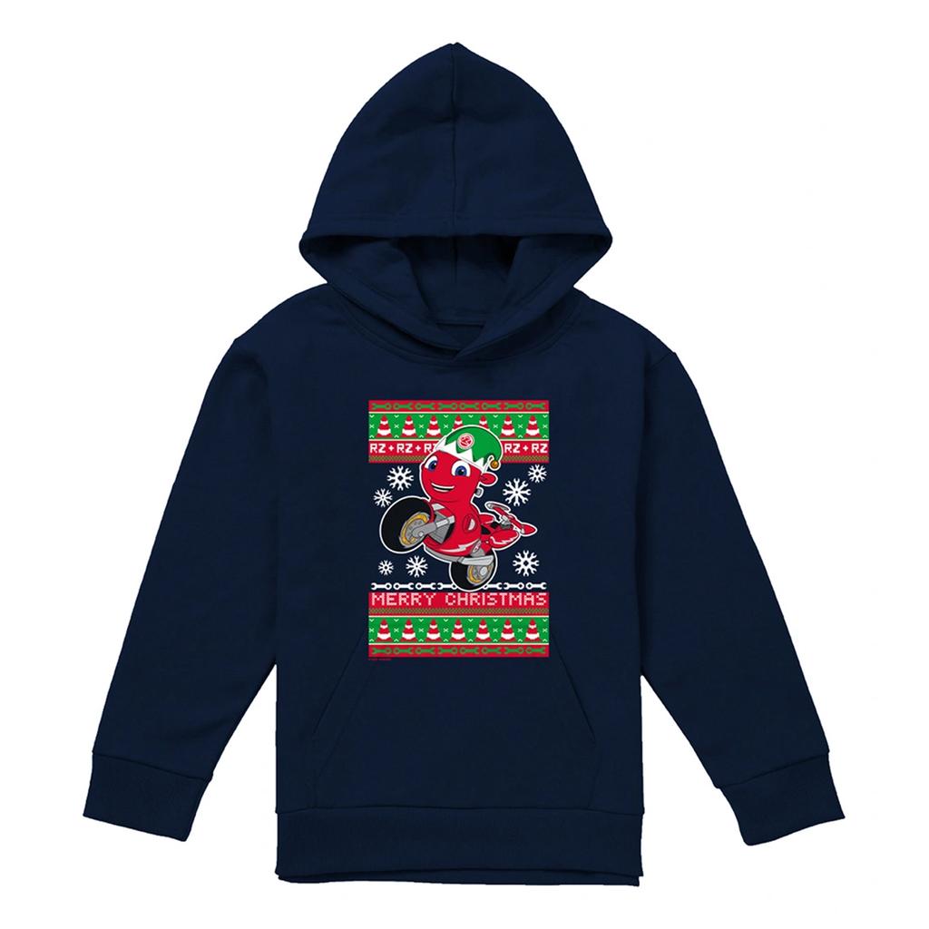 Ricky Zoom Childrens/Kids Motorbike Christmas Pullover Hoodie