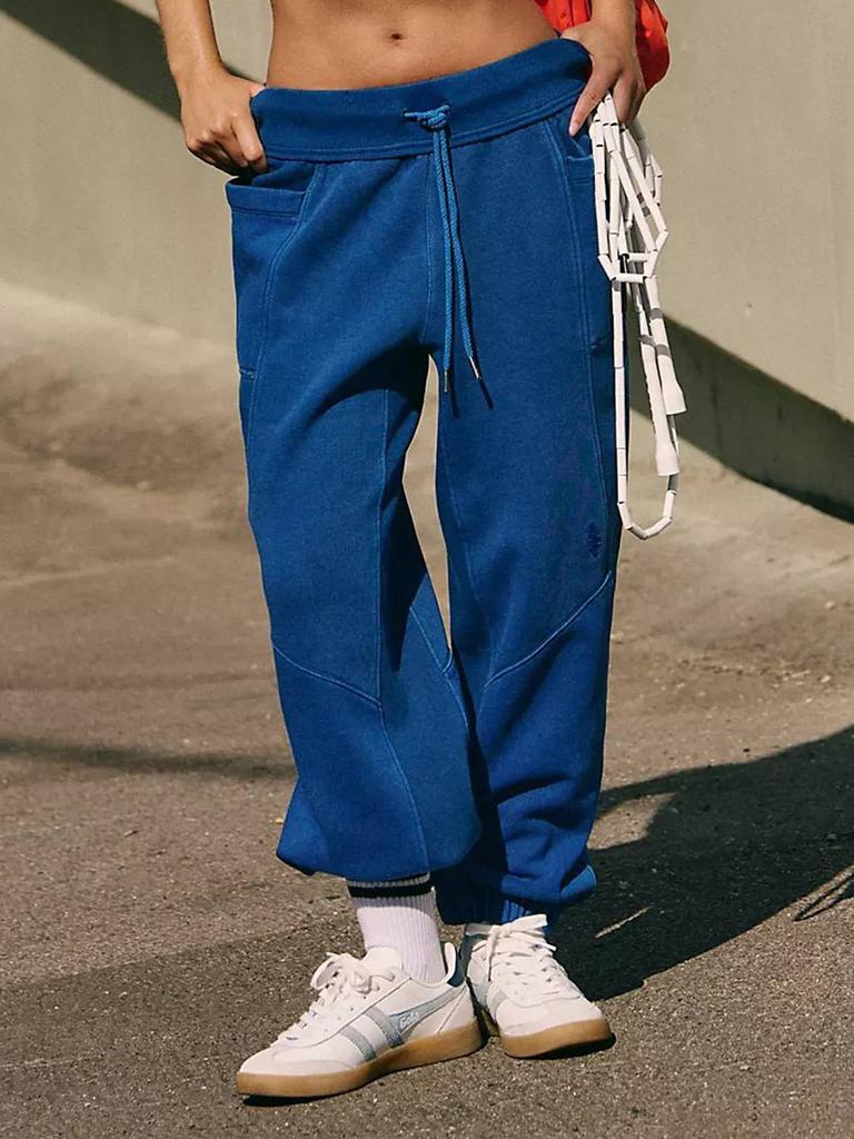 2025 New Stitched Casual Women's Sports Pants Elastic Waist Sweatpants Women