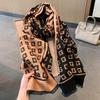 New Autumn and Winter G Letter Mid Length Imitation Cashmere Scarf Korean Style Retro Women's Scarf Thickened Warm Women's Shawl