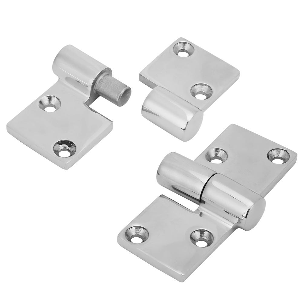 2 шт. левый и правый разборные петли из нержавеющей стали для палубных лодок 90*38 мм