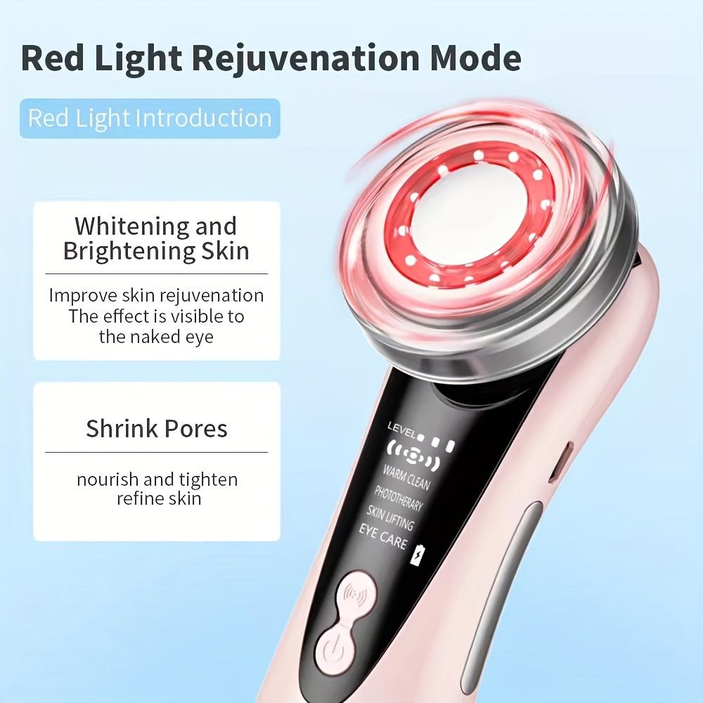 1pc Electric Facial Massager for Wrinkles & Anti-Aging - Rechargeable USB Charged Skin Care Device with High-Quality Conduction Head