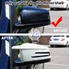 Для Mercedes W204 E W212 W176 W246 CLS C218 GLA X156 Крышка зеркала заднего вида Колпачок бокового зеркала ABS Углеродное волокно