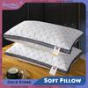 Мягкая подушка для отеля Same Feather Cotton Pillow Core Трехмерная подушка для шеи для спальни, общежития, отеля, применимая