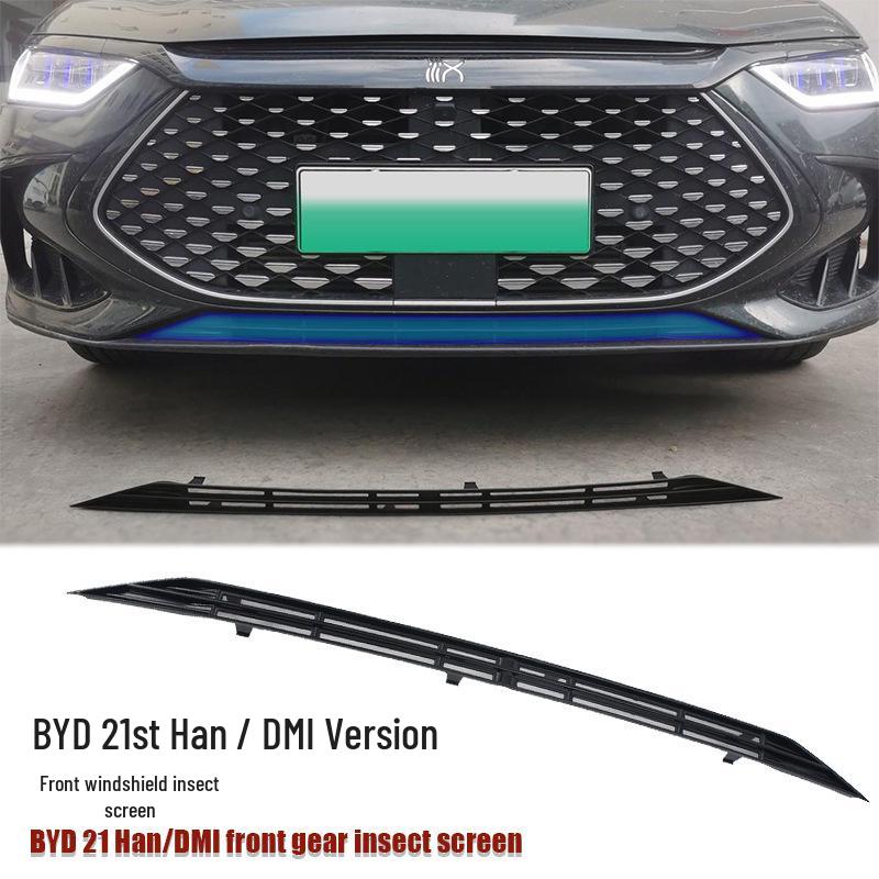 Сетка от насекомых на лобовое стекло BYD Han DMI 2023 - Покрытие baked paint из ABS