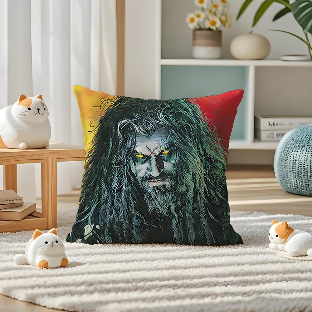 Наволочка Rob Zombie Шелковистая Элегантная Комфорт Диван-кровать Невидимая Молния