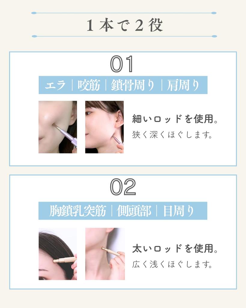 corelief Pointer Acupressure Stick with Improved Tip for More Relaxation Than Finger Massage Myofascial Release Face Massage Stainless Steel [Renewed]