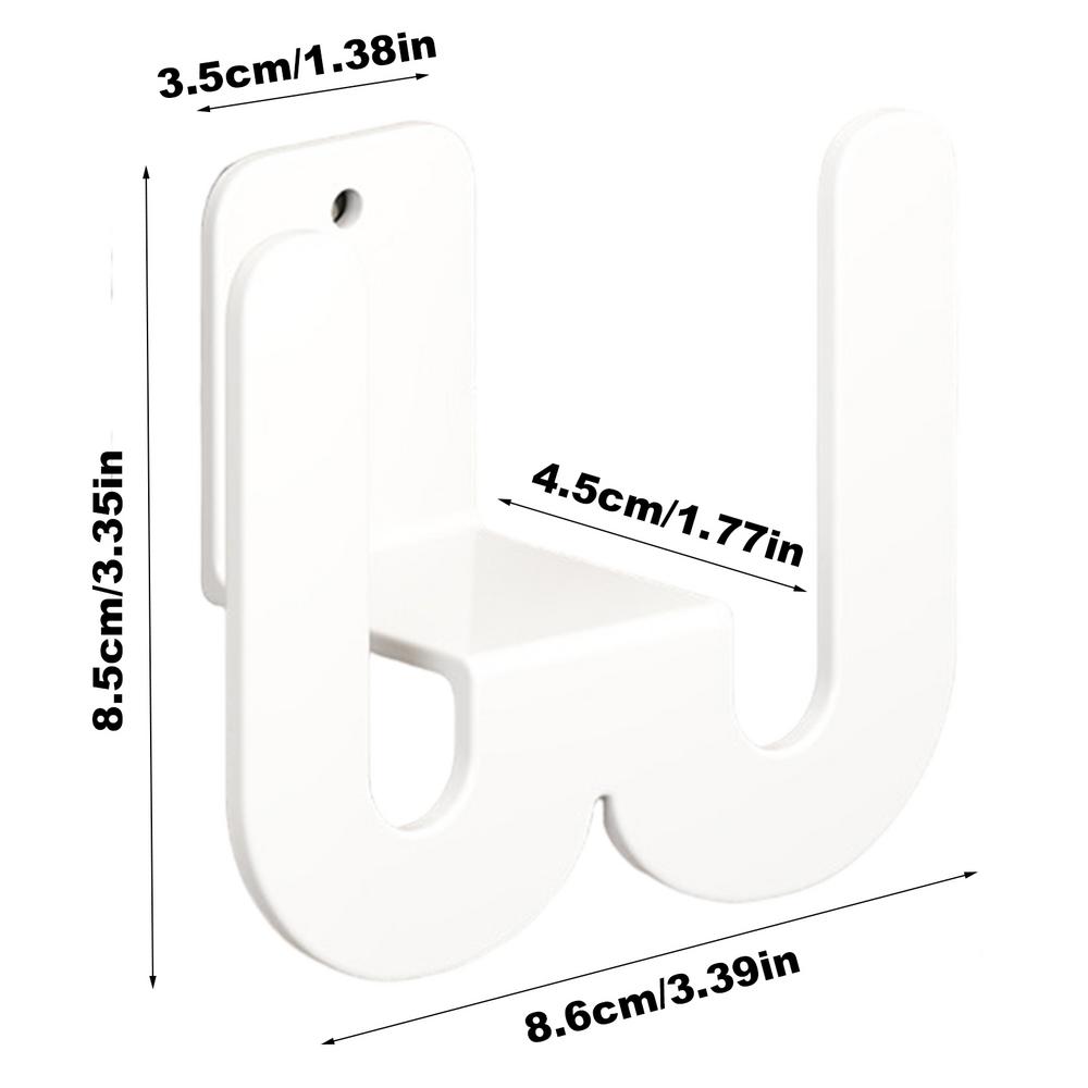 Slipper Rack Wall Mount Perforation-Free Storage Hooks Toilet Drainage Storage Rack Bathroom Wall Storage Sandal Rack Bathroom