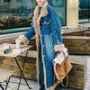 Women's Lamb's Woolen Patchwork Cowboys Cotton Coat Jacket Winter Long Overcoat Coat Comfort  Fashion Winter Coat Women