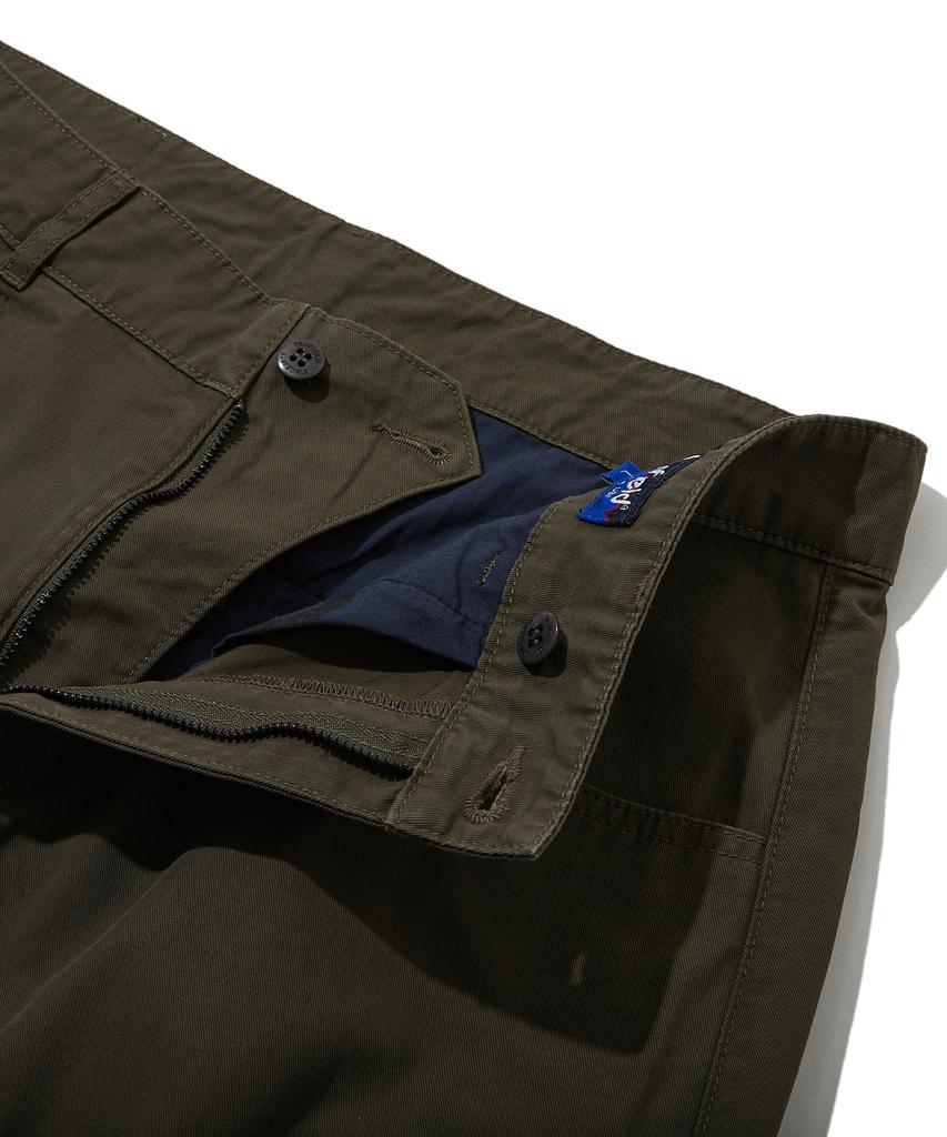 PENFIELD Брюки-чиносы из хлопка Barrel Оливковый_Fs1Wp02U