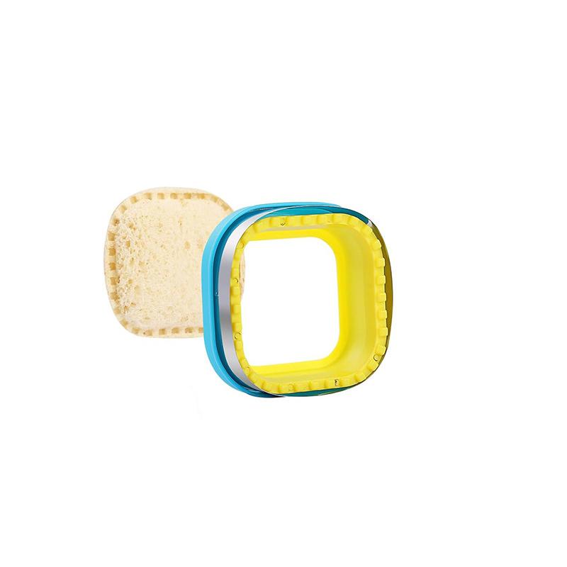 1 шт. Формочка для вырезания и запайки сэндвичей, аппарат для изготовления сэндвичей Uncrustable для сэндвичей Uncrustables с арахисовым маслом и джемом, форма для вырезания печенья