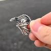 Vintage Dragon Pterosaur Wings Cosplay Rings Unisex Adjustable Opening Personality Ring Jewelry Accessories Gifts