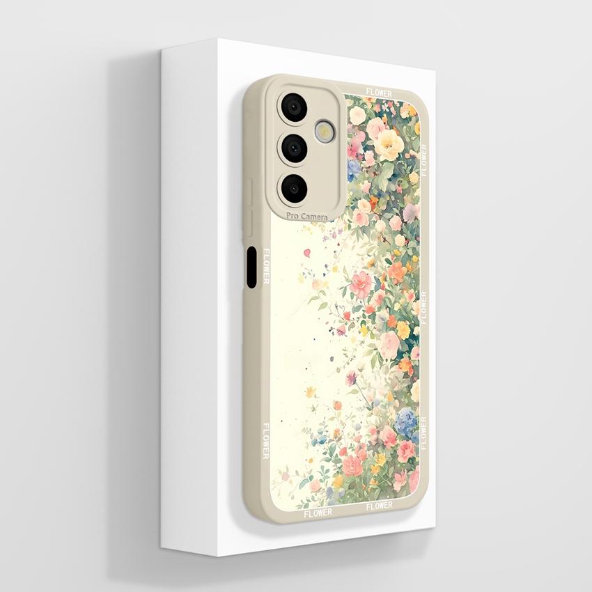 Для Samsung Galaxy A15 A16 A14 M15 M16 F13 F15 Чехол Милый Мультяшный Узор Астронавта Жидкий Силикон Защитный Чехол От Падений Для Samsung Чехол