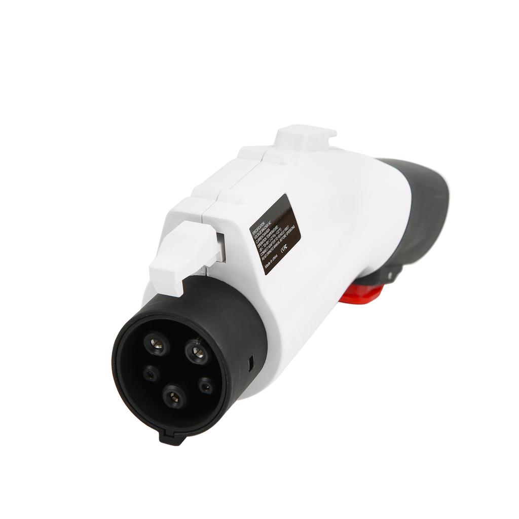 Замена зарядного адаптера для Tesla to J1772 250V 60A Портативный зарядный адаптер белый